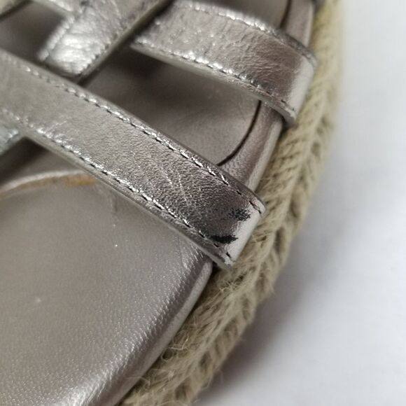 Cole Haan Silver Espadrilles - Picture 10 of 13